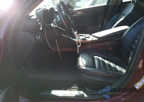 2019 Alfa Romeo Giulia Ti Lusso Awd from USA, damaged, VIN ZARFANBN4K7609220